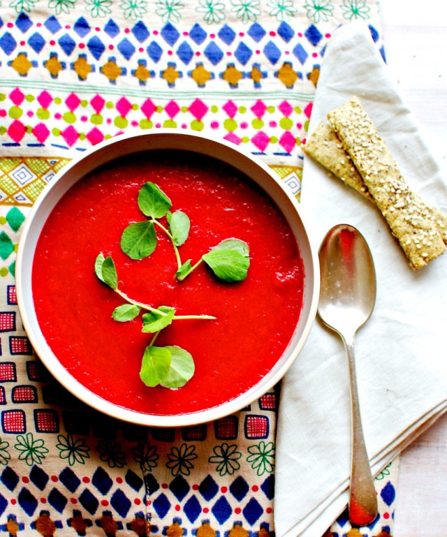 beetroot and tomato soup